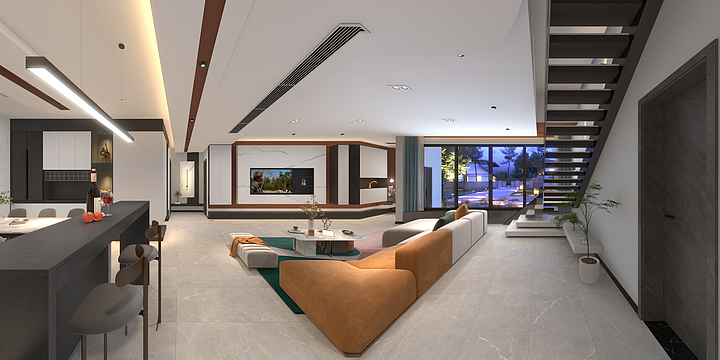 左黎彦13451109777-西安  万科 -云谷现代平层-装修设计方案