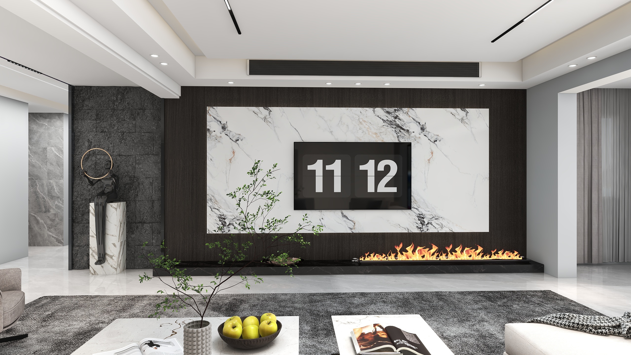 卓君*-博雅和苑现代风格-装修设计方案