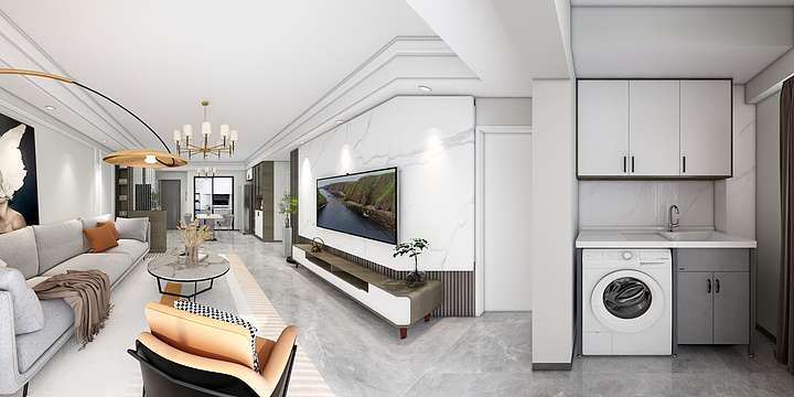 萧潇佩-富力园康新天地（修改）-装修设计方案