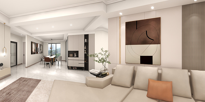 SunPyDesigner-现代135平-装修设计方案