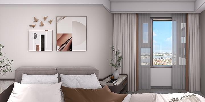 拒絕習慣-中央悦府6-1703-装修设计方案