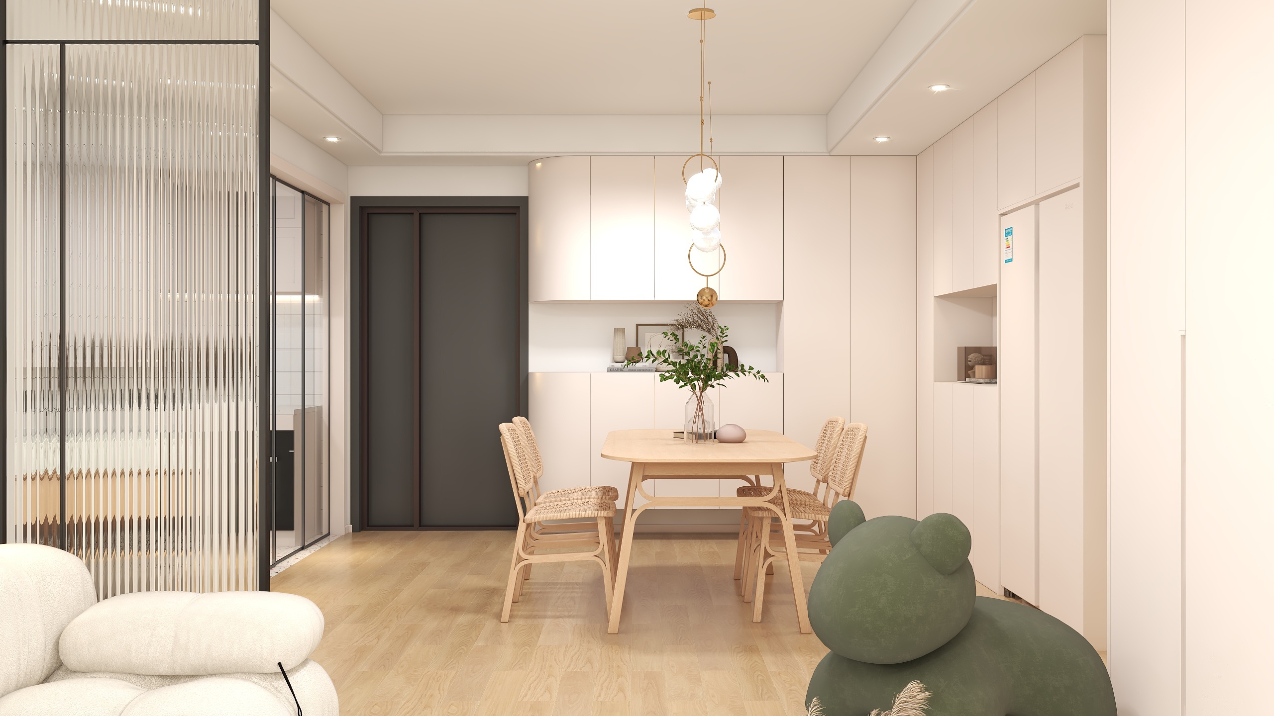 云杉空间设计师-南京-滨江雅园-现代风格-装修设计方案