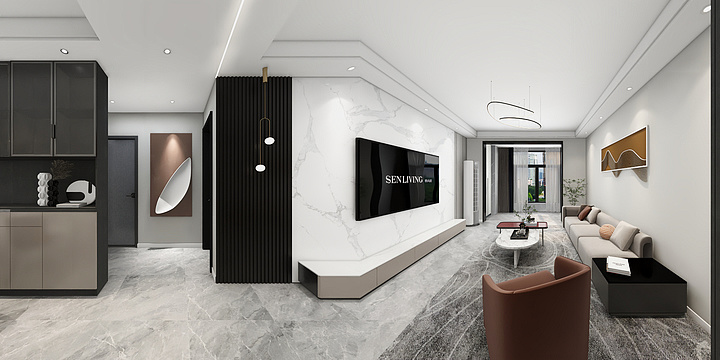 装饰设计vv-萧山公馆-装修设计方案