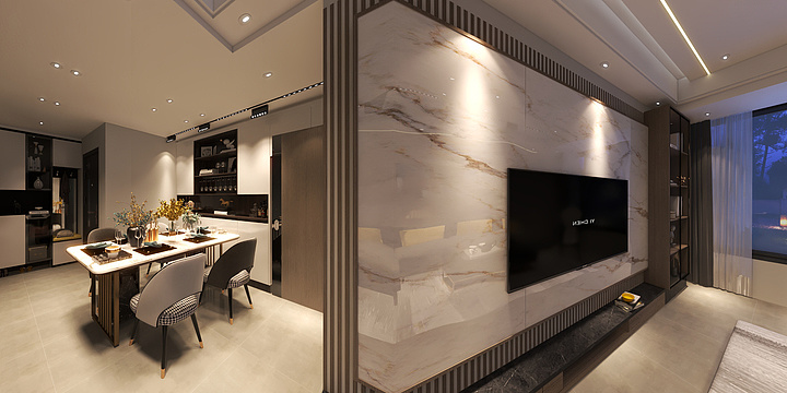 佰亿家装饰-时代广场4栋2-10号-装修设计方案