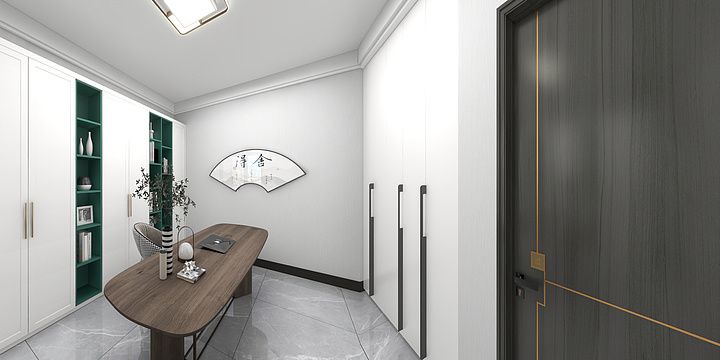 榆林铠顺弘渊装饰-亚都未来城 103-装修设计方案