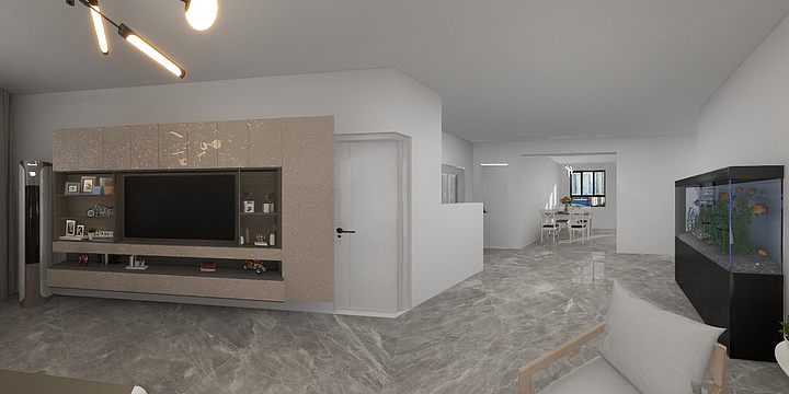 大向家装设计师-养生家园-装修设计方案