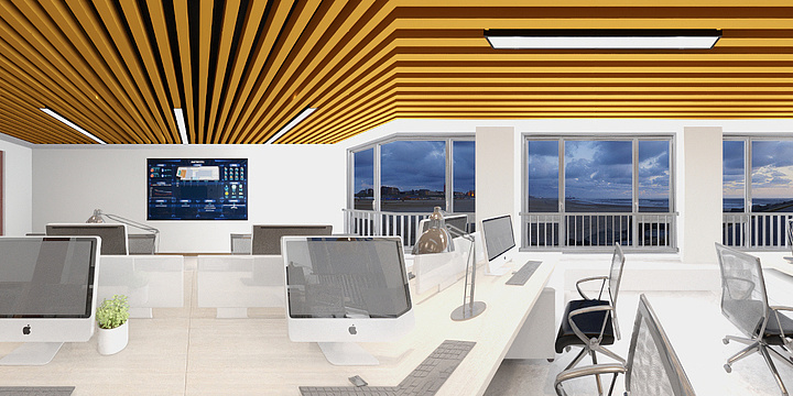 设计刘轩-峡江人防中心--作战会议室-装修设计方案