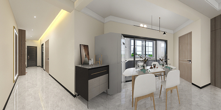 设计器MrUw-白银中心-装修设计方案