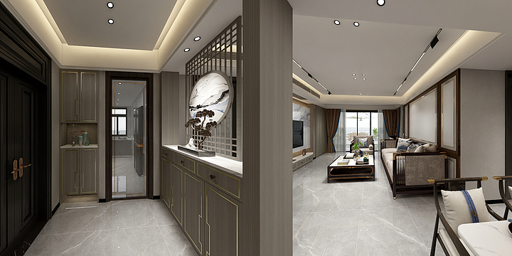 黄知军|原创设计-金樽府39-2-203室 涂总.-装修设计方案