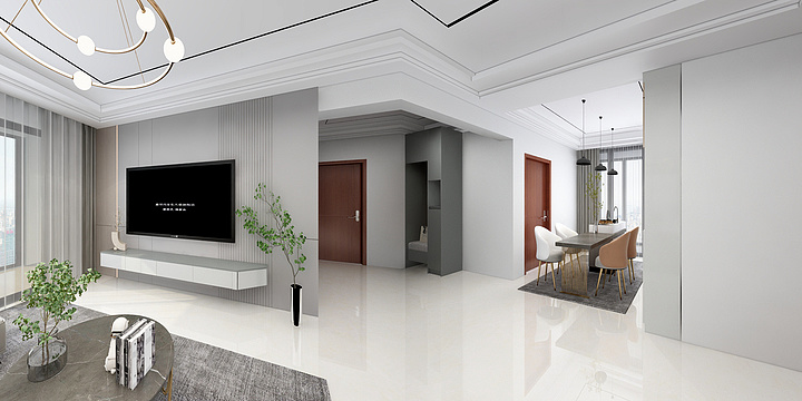 迁禧全屋定制中心-保利熙园8栋701-装修设计方案