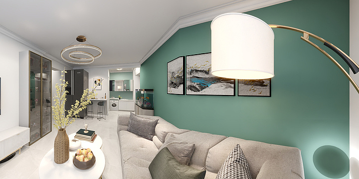 设计师SUN作品-彩虹园33.dwg-装修设计方案