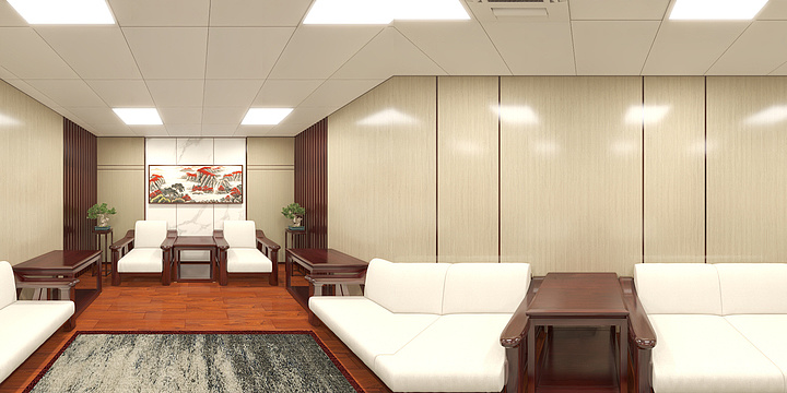 灬黄梦萦灬-钦州平陆运河指挥部一楼-副本-装修设计方案