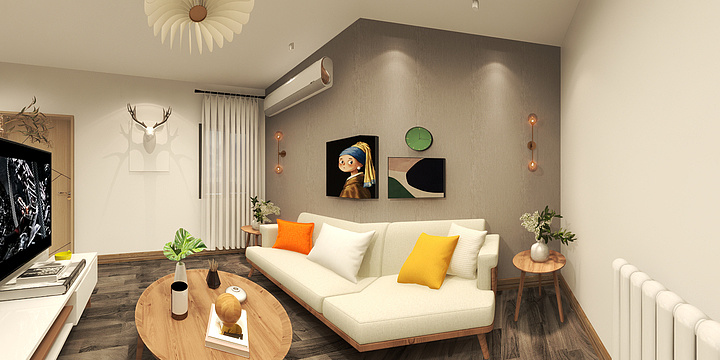 偷貓de鱼-南翔茗座-装修设计方案