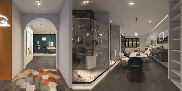 黄山阿凯-旌德海洋浪莎-装修设计方案