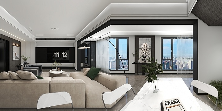 甲壳虫室内设计工作室-丽雅江宸3-3-1903-装修设计方案