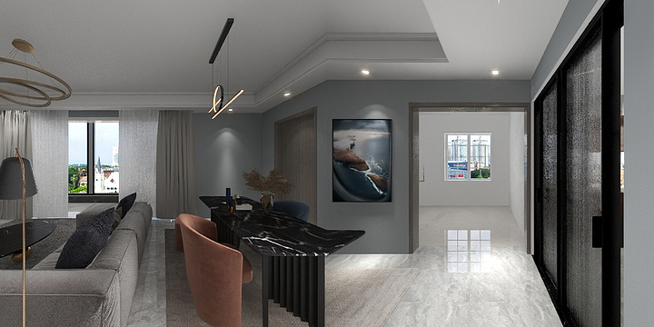 TQ室内设计-桃李春风.dwg-装修设计方案