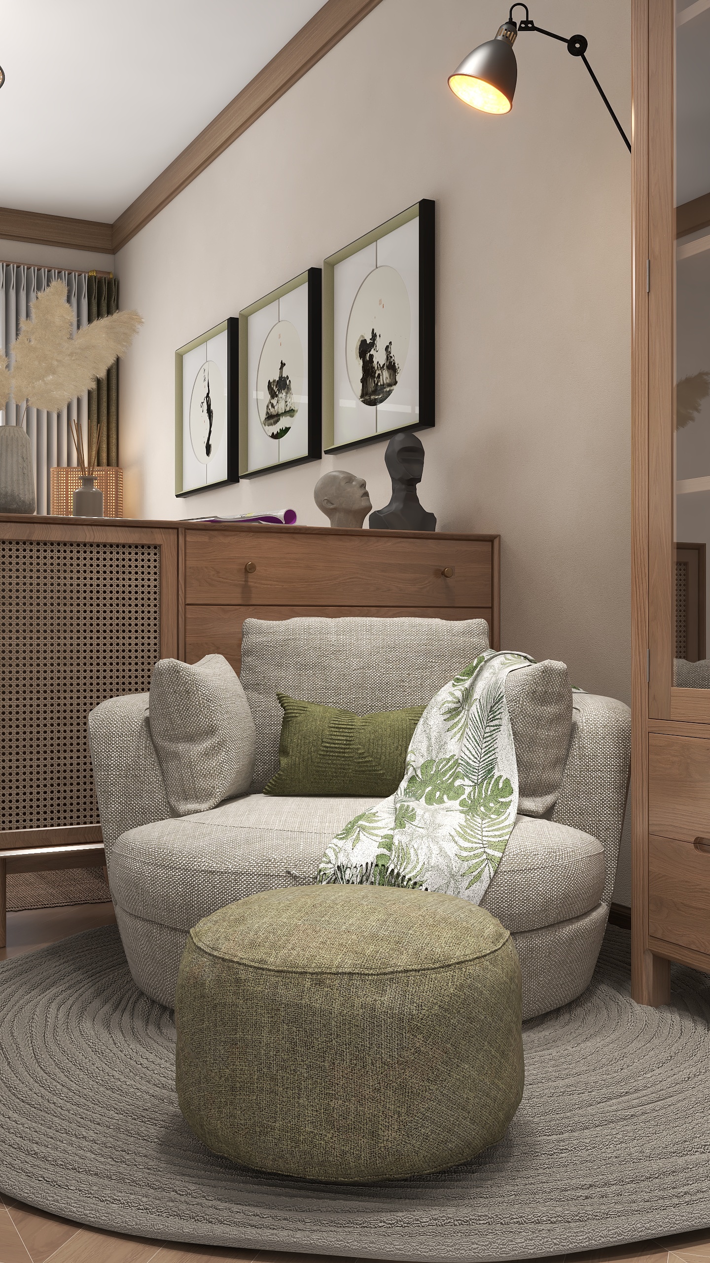 狮马蕉-原木物语-装修设计方案