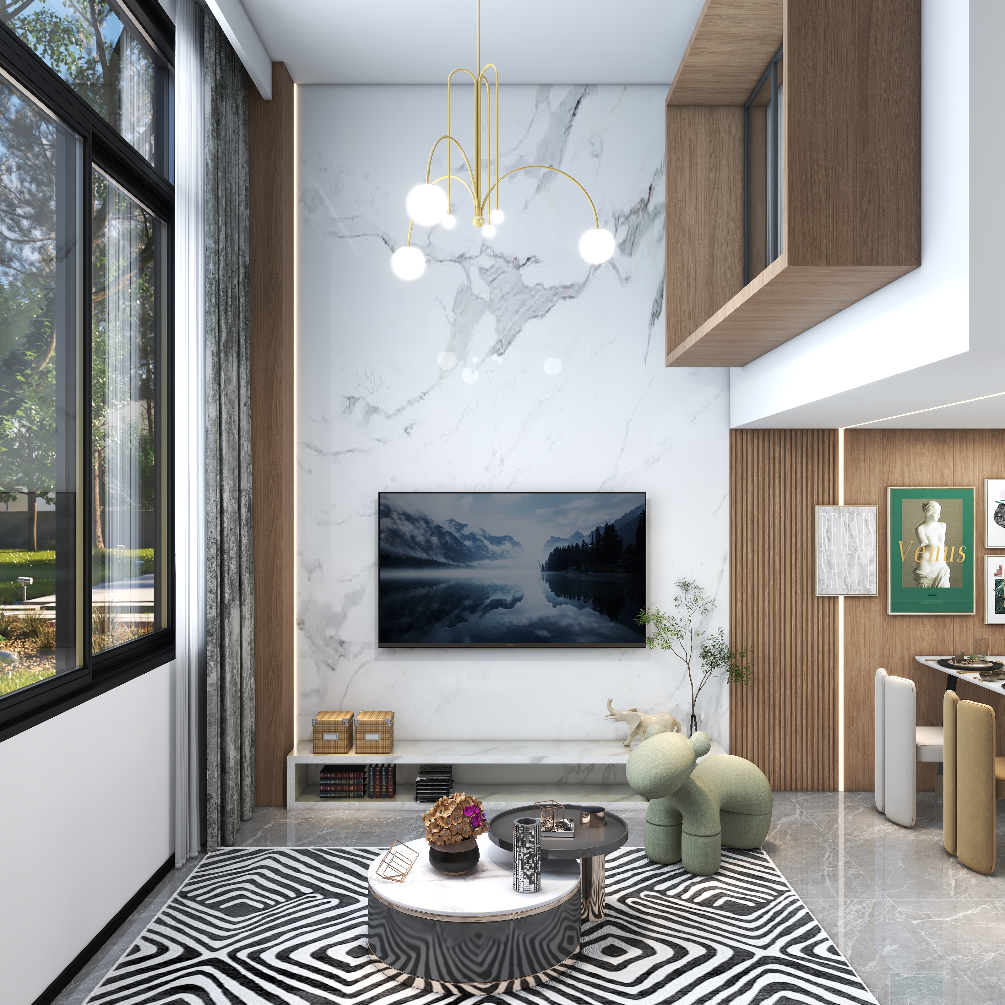 太原丨李宝-现代LOFT公寓-装修设计方案