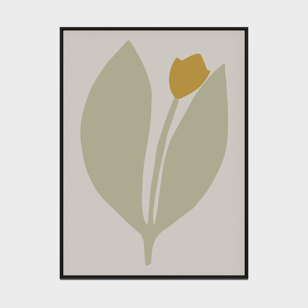  龙匠饰家-北欧简约小清新系列-长方形装饰画-283