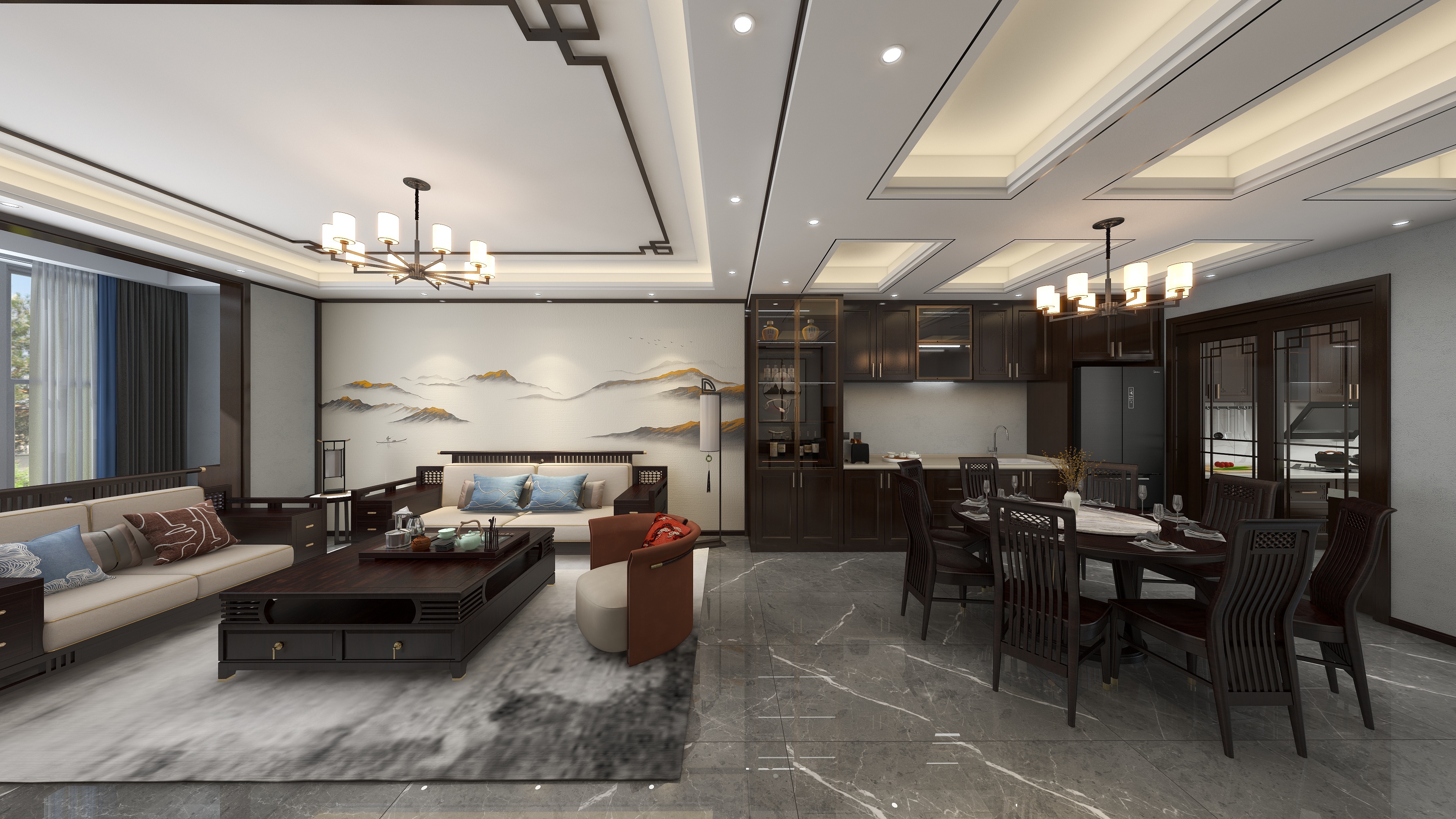 兰州居然之家银滩店-剑桥郡1603牛姐-装修设计方案