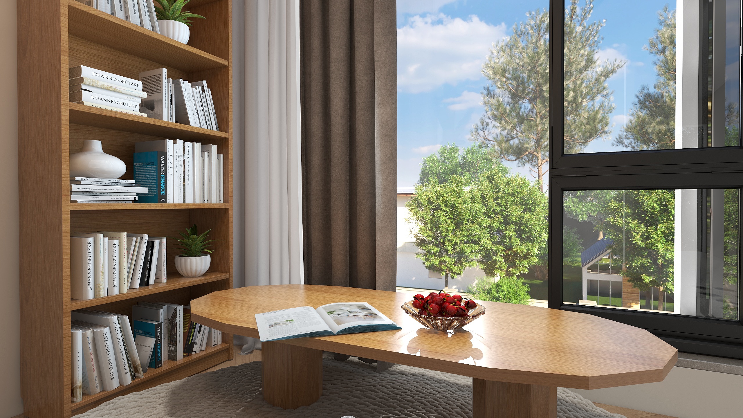 oklynn-德信海德公园83.00㎡A2’3室2厅1卫1厨装修效果图