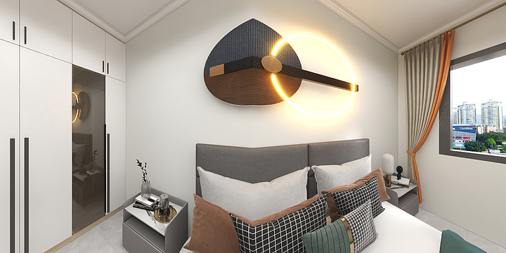 王枫顺-金地格林——现代-装修设计方案