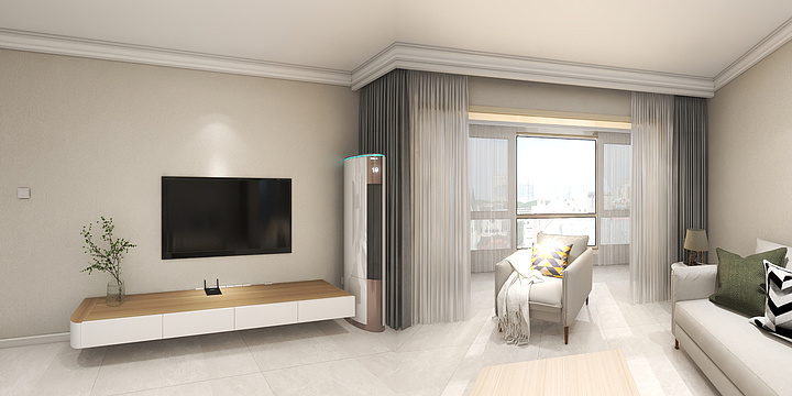 大城小爱空间设计-现代简约1-装修设计方案