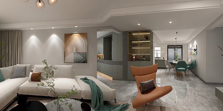 周嘻嘻USyg-联发君悦天城-装修设计方案