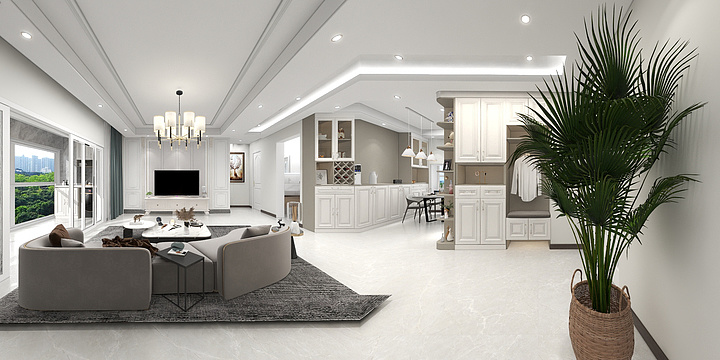 园儿1212-考核户型-装修设计方案