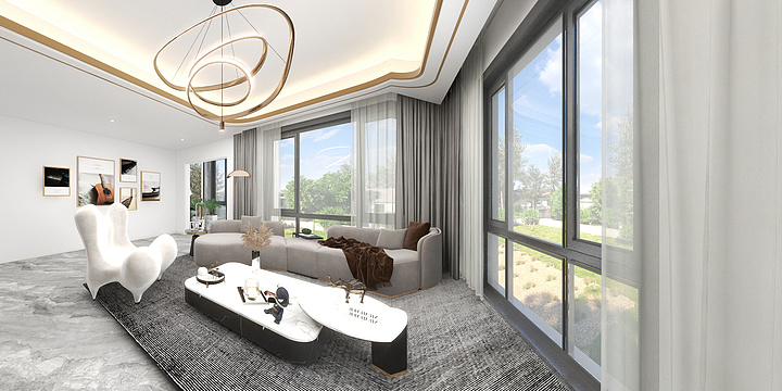 爱设计的姚姚-现代港式-装修设计方案