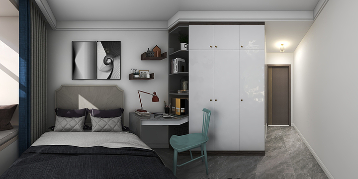 碧海兰亭装饰设计有限公司-信泰龙湖9号楼 西边户-装修设计方案