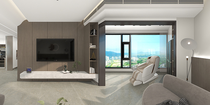 安男AmKBJ-海映兰屿9栋1501房-装修设计方案