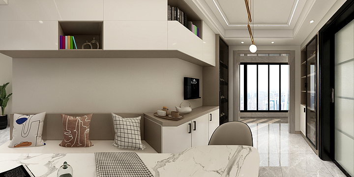 曾逗逗儿-香城意境11栋501室 - 作图-装修设计方案