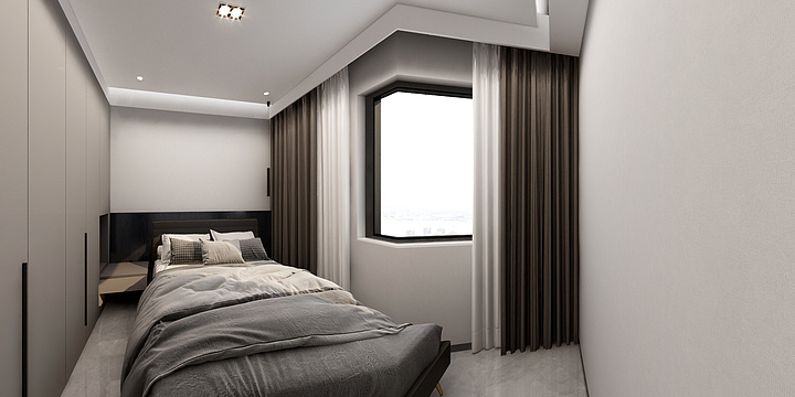 一岸设计-米古里 98-现代简约风格-副本-副本-装修设计方案