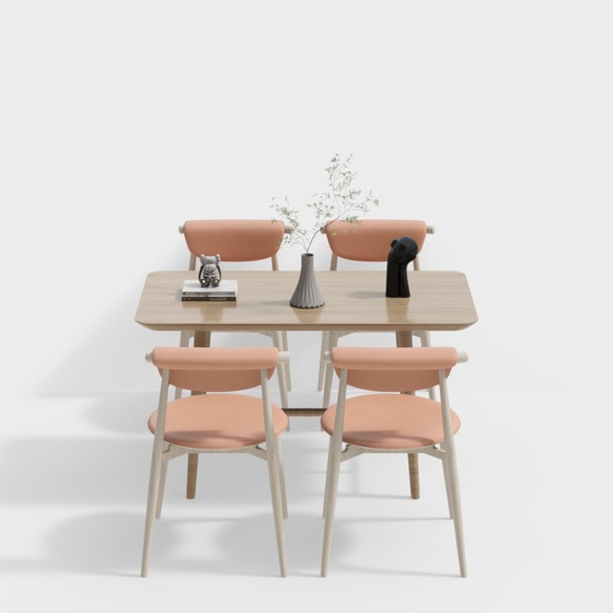 Scandinavian Dining Sets,earth color