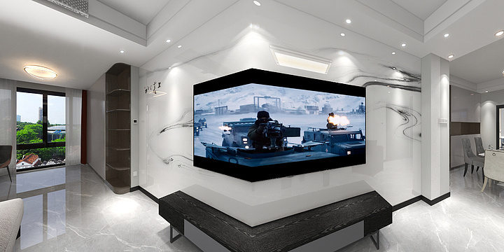 龙水龙源装饰-还房现代简约-装修设计方案