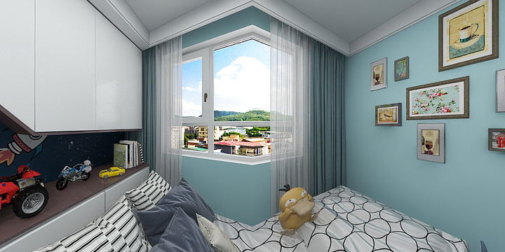 骅晟装饰-儿童房-装修设计方案
