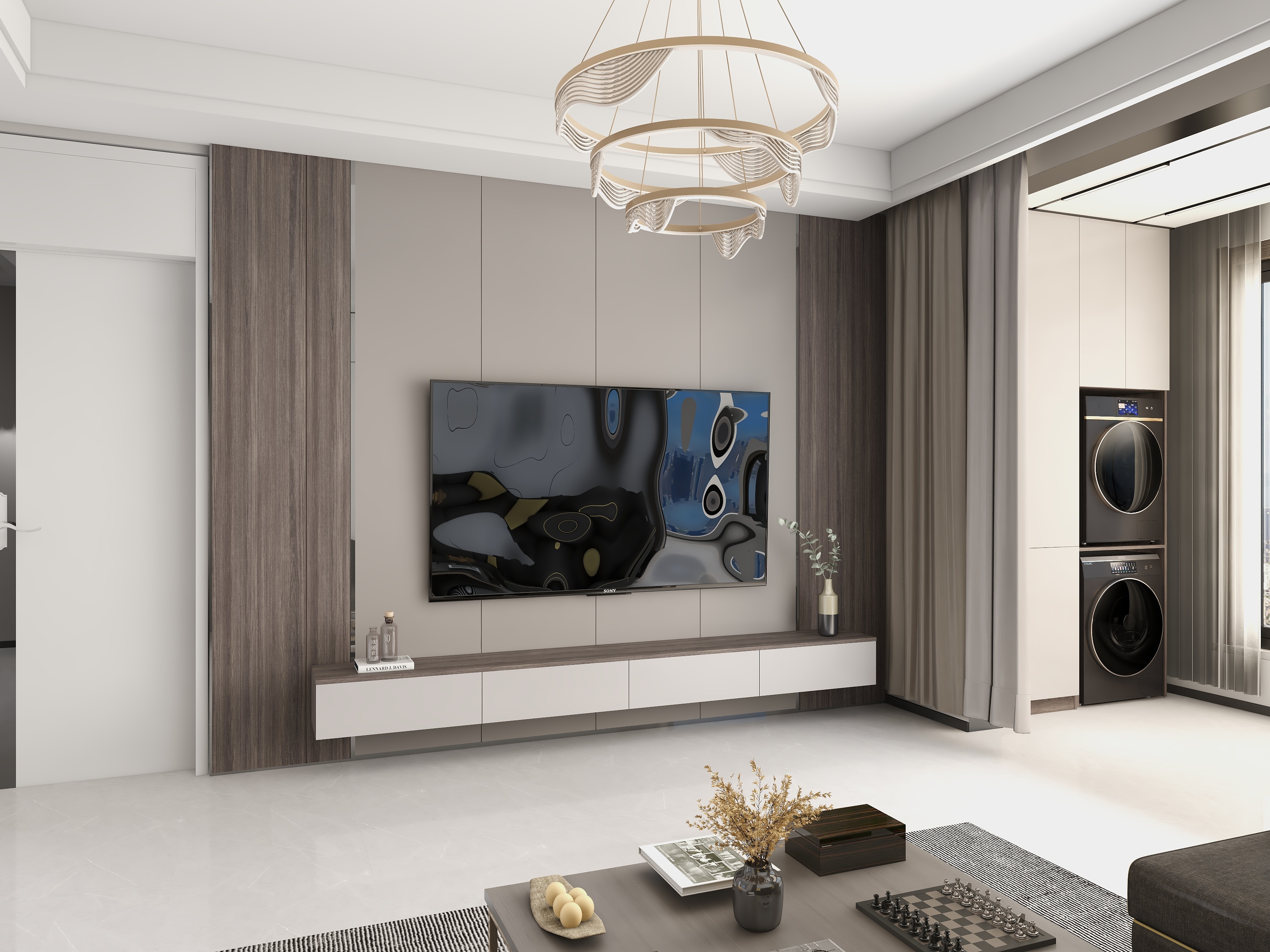 郭一绪.-众里景园浅色系装修效果图