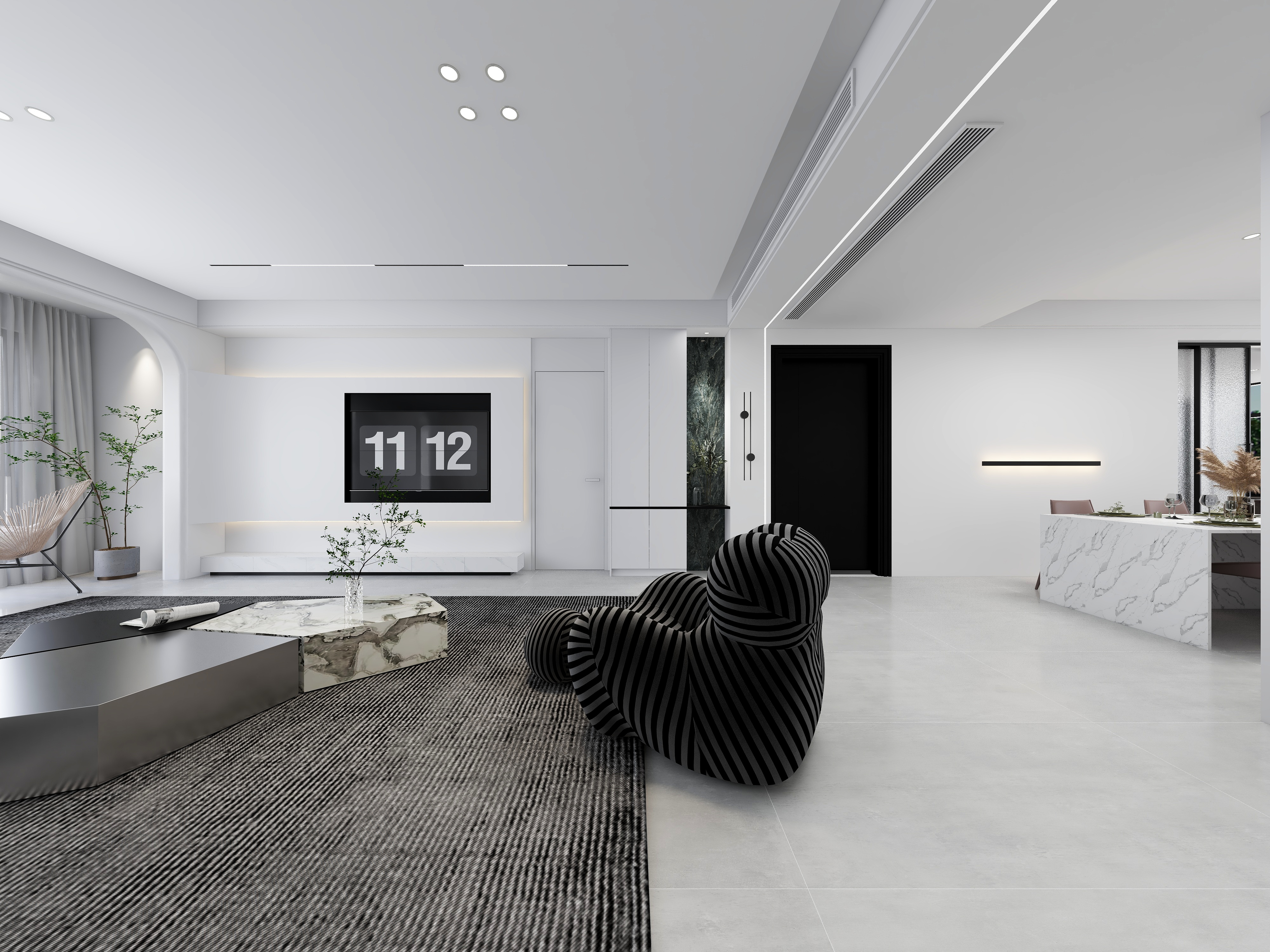 濮阳好莱客-G 东湖一品8#1501---装修设计方案