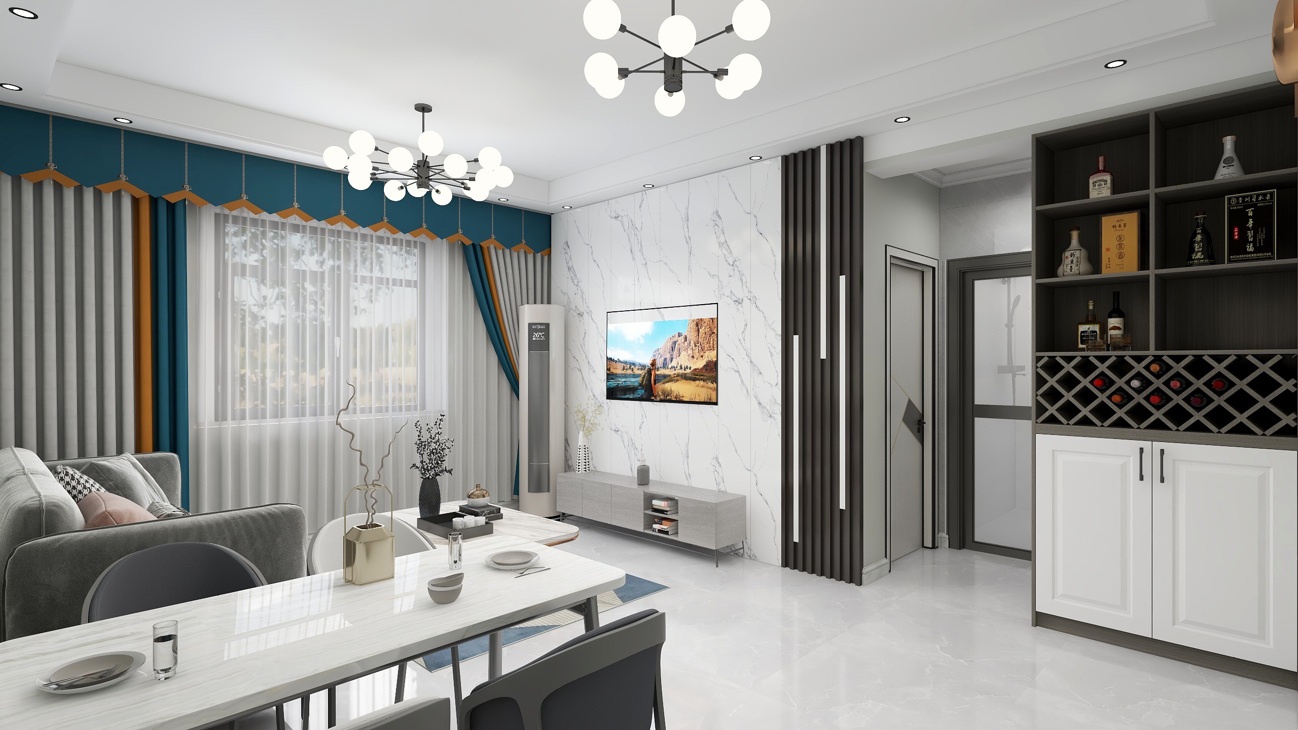 一海金工-8期户型80（01和04户）dwg-副本-装修设计方案