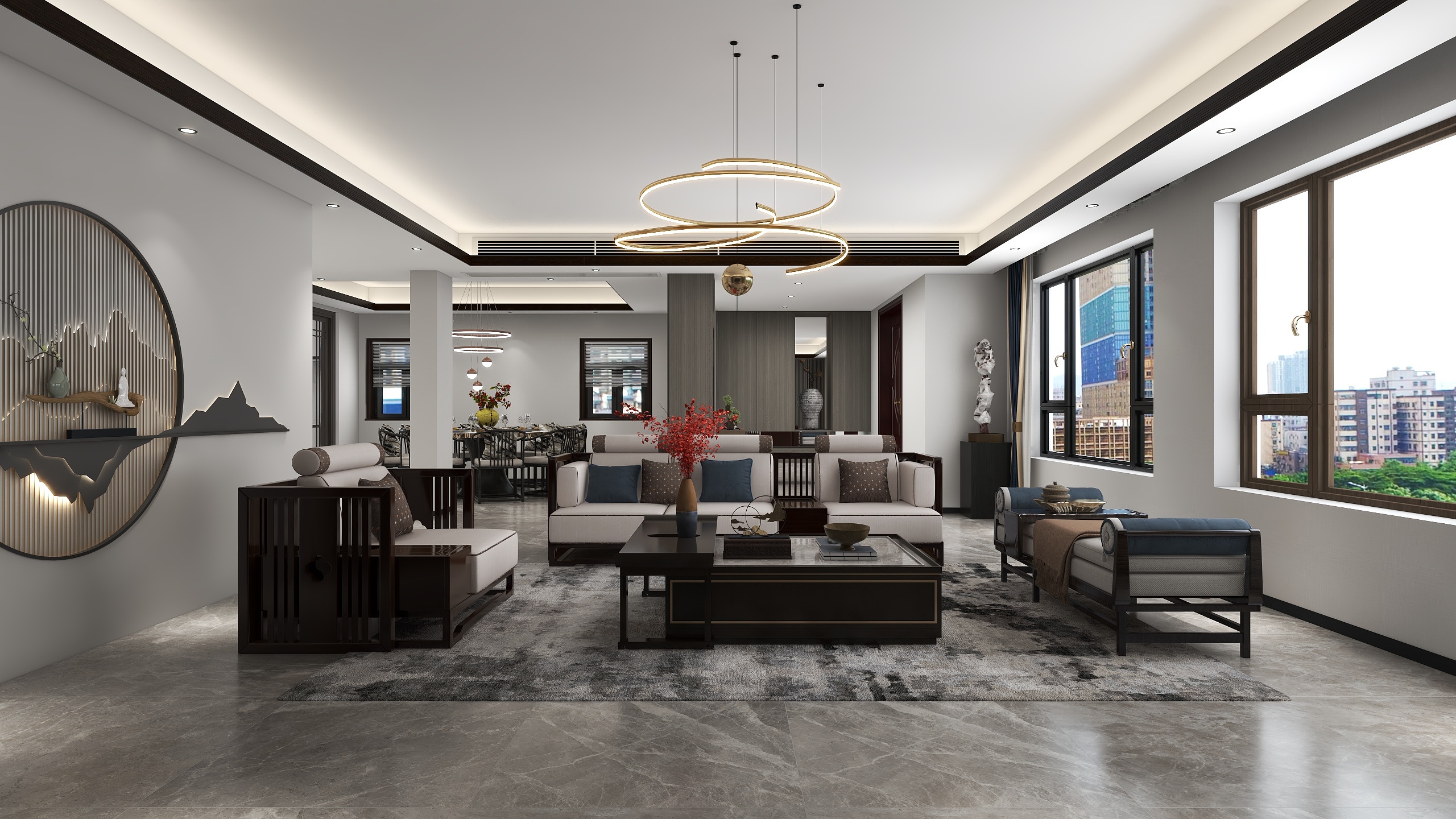 设计师吴笑-奉化盛总别墅-装修设计方案