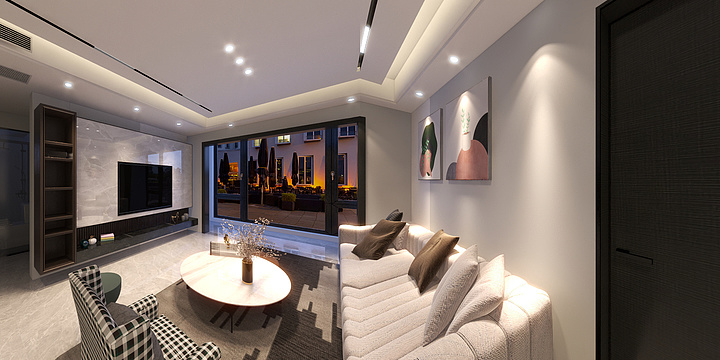 刘作勇-隆城锦翠118平米-装修设计方案