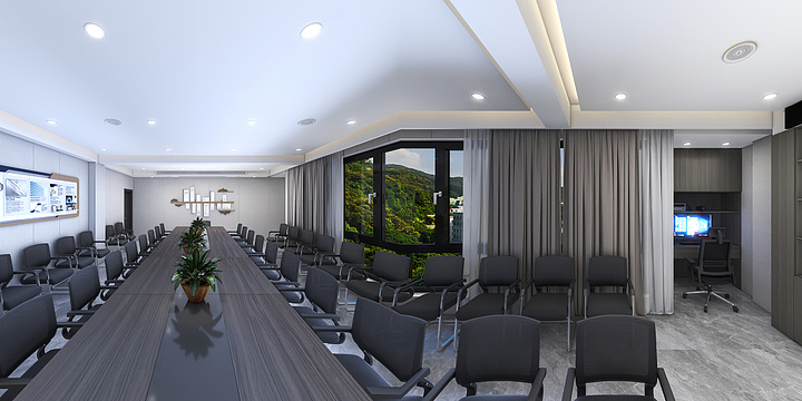 张进15084995788-永安会议室1-装修设计方案