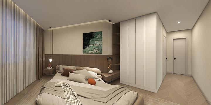 效果图设计9-佳锐129平户型-装修设计方案