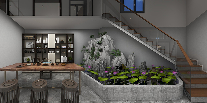 嵇木咏道-铭利峰全屋定制-装修设计方案