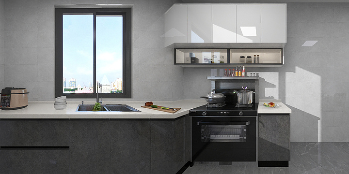 全屋定制洪-梅亭自建房三楼-装修设计方案