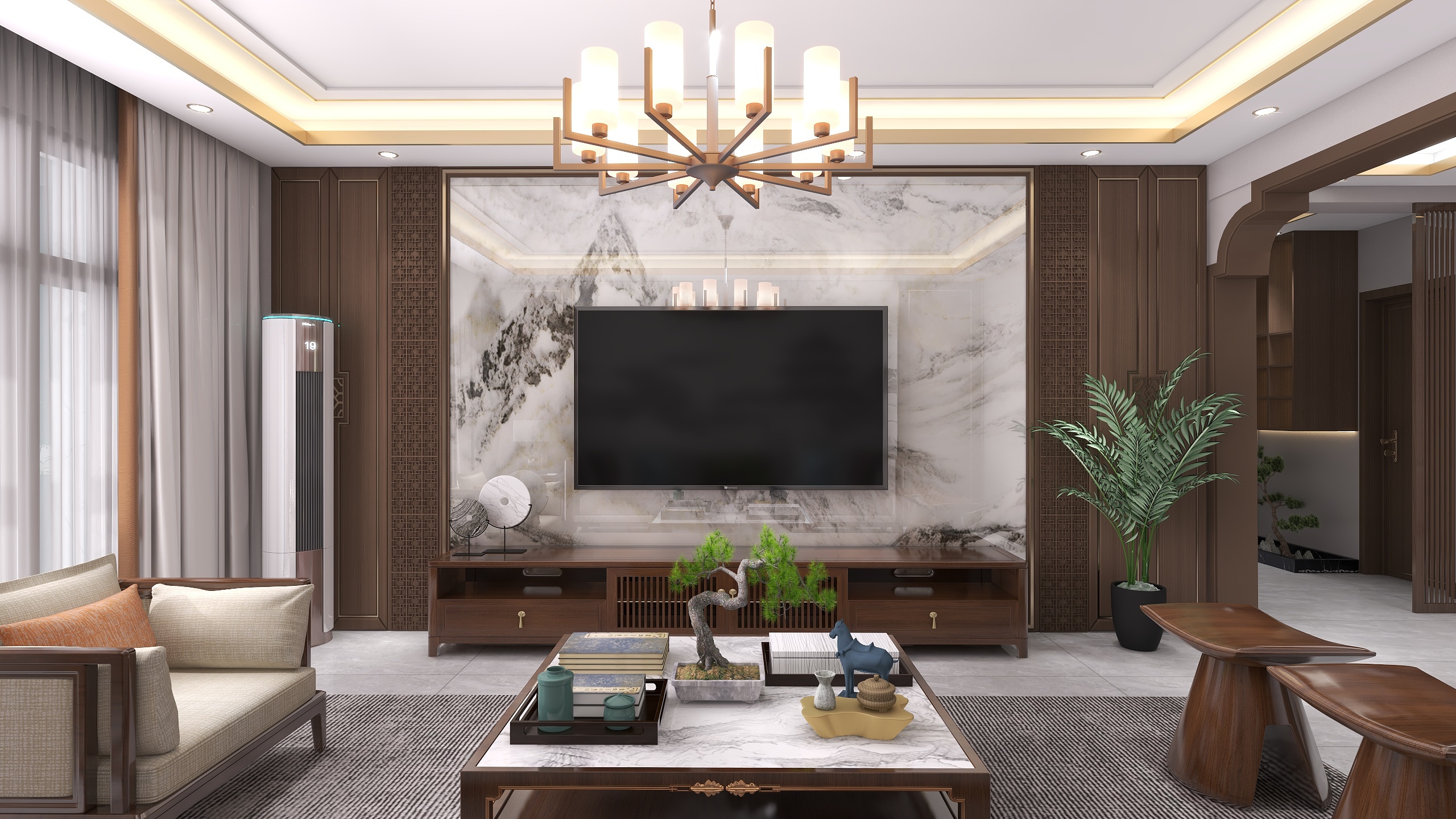 胡向前-安新新中式-装修设计方案