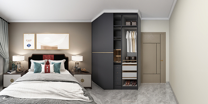 乌鲁木齐设计师小郭-金星花园-装修设计方案