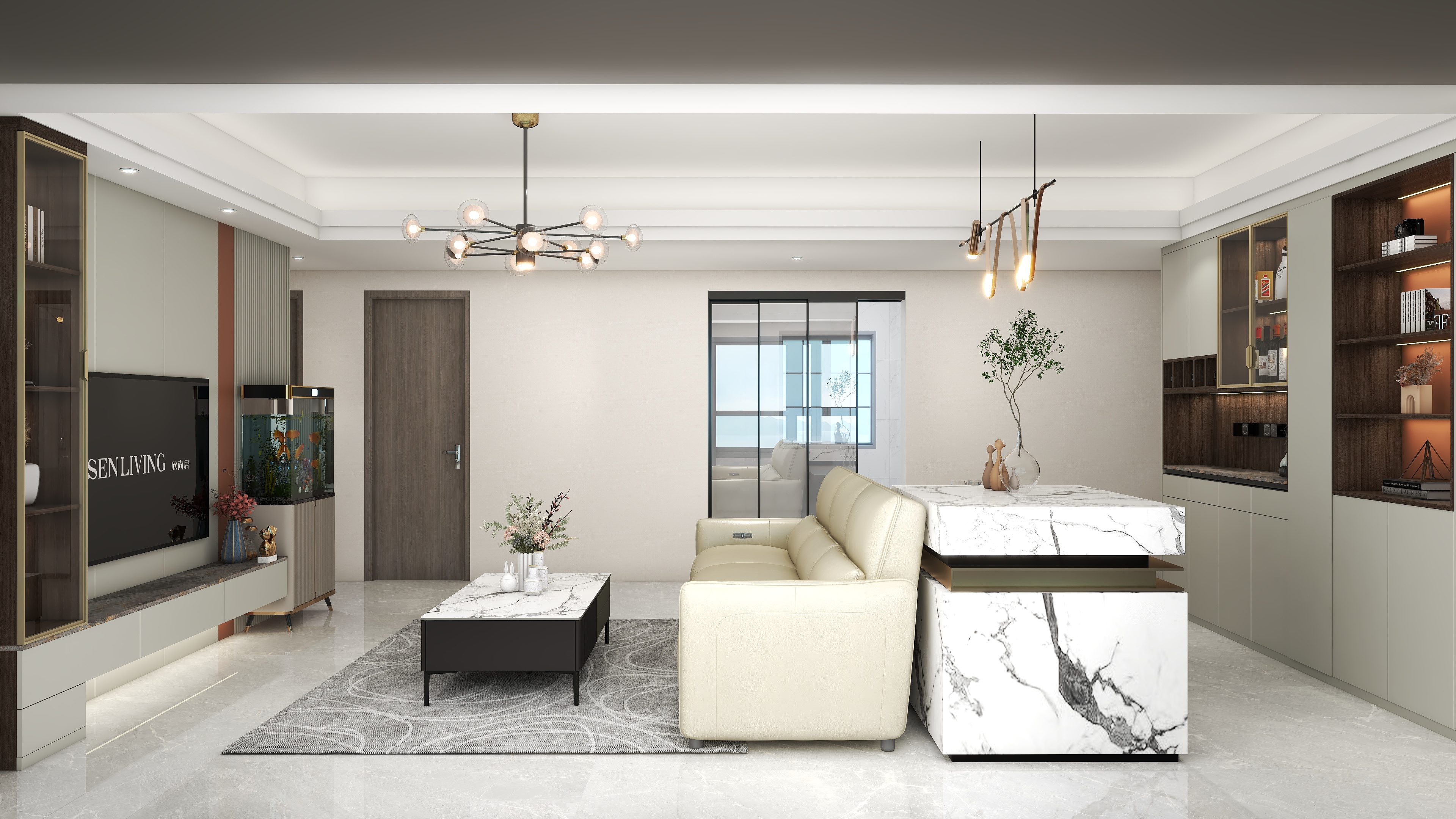 徐超OBbj-紫薇大都会-签单图-装修设计方案