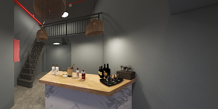 Brain阿德-环球中心调酒店-装修设计方案